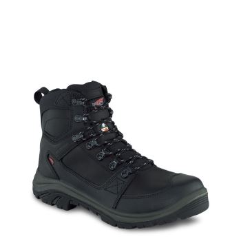 Red Wing Tradesman 6-inch Side-Zip Waterproof CSA Safety Toe Wandelschoenen Heren Zwart - 3532